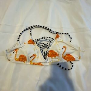 Flamingo bathing suit top with matching bottoms (see on my page)